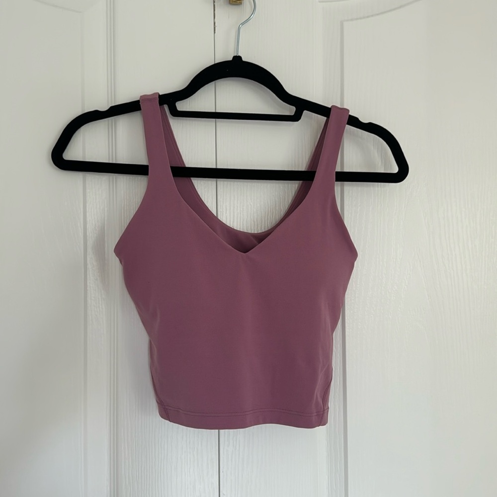 Lululemon workout bra top size 4